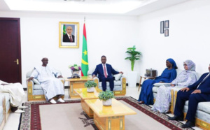 Le Premier ministre reçoit le Secrétaire exécutif de la Convention des Nations Unies sur la lutte contre la désertification Nouakchott