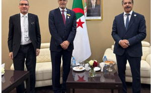 Le ministre de l’Economie et des Finances et le gouverneur de la Banque centrale s’entretiennent avec le ministre algérien des Finances