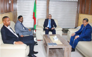 Le ministre de l’Intérieur reçoit l’ambassadeur de l’Inde
