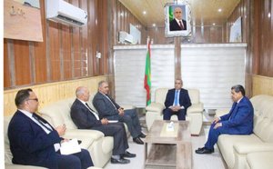 Le ministre de l’Intérieur s’entretient avec l’ambassadeur palestinien