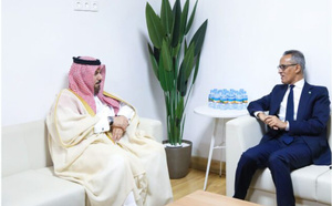 Le ministre des Domaines s’entretient avec l’ambassadeur saoudien