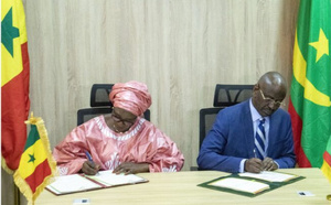 Le ministre des Affaires étrangères s’entretient avec son homologue sénégalais et signe deux ententes de coopération