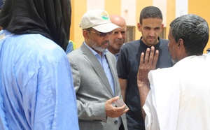 Le délégué général de TAAZOUR appelle les entrepreneurs et les bureaux de suivi à accélérer le rythme des travaux des projets d’infrastructures éducatives à Nouakchott