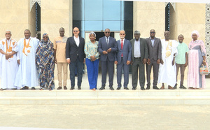 Le Premier Vice-Président de l’Assemblée nationale reçoit la Coordinatrice sous-régionale de Greenpeace pour l’Afrique de l’Ouest et son partenaire, l’ONG ZAKIA