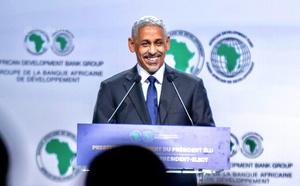 BAD: le nouveau président Sidi Ould Tah prend fonction officiellement à Abidjan
