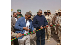 Inauguration de plusieurs installations à la base militaire aérienne de Nema
