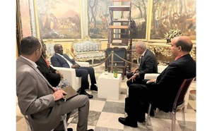 Le ministre des Affaires étrangères rencontre le Secrétaire général de l’Euro-Méditerranée