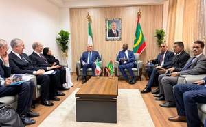 Mauritanie : le ministre italien des affaires étrangères se félicite de la stabilité politique