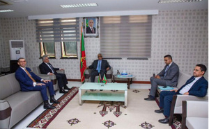 Le ministre des Affaires économiques discute avec l’ambassadeur égyptien des moyens de renforcer la coopération bilatérale