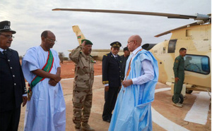 Le Président de la République arrive à Timbédra
