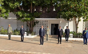Le Président de la République préside la cérémonie de levée du drapeau national en commémoration du 65eme anniversaire de l’indépendance nationale
