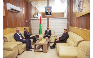 Le ministre de l’Intérieur reçoit l’ambassadeur de France