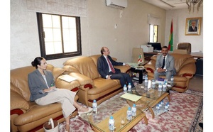 Le ministre de la Culture reçoit l’ambassadeur d’Espagne