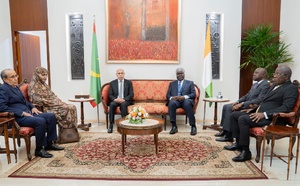 Le Président de la République à Abidjan pour la cérémonie d’investiture du Président ivoirien