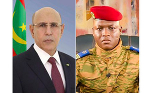 Le Président de la République adresse ses félicitations au Président du Burkina Faso