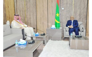 Le président de l’Assemblée nationale reçoit l’ambassadeur saoudien