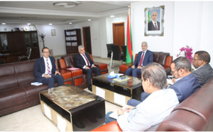 Le ministre de l’Agriculture reçoit l’ambassadeur égyptien