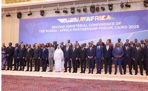 Ouverture au Caire de la Deuxième Conférence ministérielle Afrique-Russie en présence du ministre des Affaires étrangères
