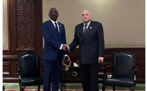 Le ministre des Affaires étrangères rencontre son homologue algérien