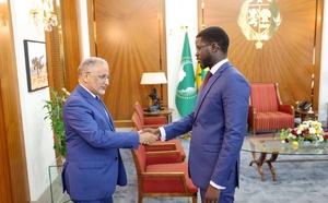 Le président sénégalais reçoit l'ambassadeur mauritanien Mohamed Aly Ould Sidi Mohamed