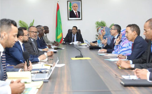 Le Premier ministre préside une réunion sur la zone industrielle de Nouakchott