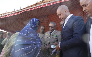 Le Délégué général de Taazour supervise le lancement de nombre de projets de développement au profit de la wilaya du Hodh Chargui