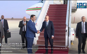 Le Président de la République regagne Nouakchott après avoir participé à la cérémonie d’investiture du Président de la République de Guinée