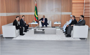 Le Président de l’Assemblée nationale reçoit une délégation indonésienne