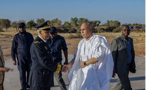 Le Président de la République arrive à Maghama