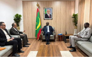 Le ministre des Affaires étrangères reçoit l’ambassadeur d’Iran