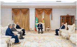 Le Président de la République reçoit une délégation de la République arabe sahraouie