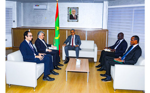 Le ministre de l’Énergie et du Pétrole reçoit l’ambassadeur égyptien