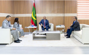 Le Président de l’Assemblée nationale reçoit l’Ambassadrice d’Italie accréditée auprès de notre pays