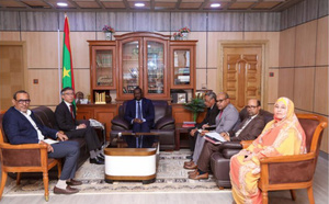 Le ministre de la Justice reçoit l’ambassadeur du Japon