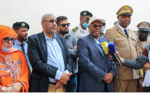 Le Ministre délégué auprès du Ministre de l’Intérieur inspecte l’avancement du plan de propreté urbaine dans les trois wilayas de Nouakchott