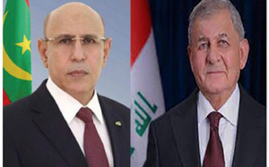 Le Président de la République s’entretient au téléphone avec le Président irakien