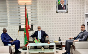 Le Ministre des Affaires économiques reçoit le représentant résident de la Banque Mondiale en Mauritanie