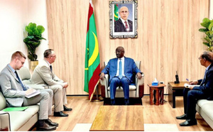 Le ministre des Affaires étrangères reçoit l’ambassadeur de Russie