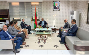 Le ministre des Affaires économiques discute avec le coordinateur résident du système des Nations Unies des moyens de renforcer le soutien au développement