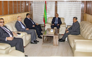 Le ministre de l’Intérieur reçoit l’ambassadeur de Palestine