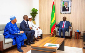 Le ministre des Affaires étrangères s’entretient avec une délégation tchadienne