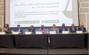 Lancement du programme de formation continue pour juges, avocats et greffiers