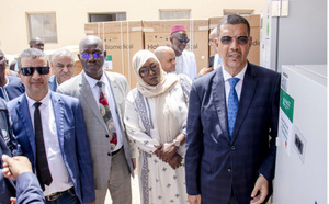 Le ministère de la Santé reçoit du matériel destiné à la conservation des vaccins