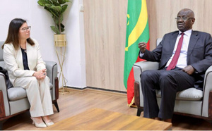 Le ministre des Affaires étrangères reçoit l’ambassadrice d’Italie