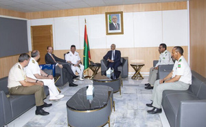 Le ministre de la Défense reçoit l’ambassadeur d’Espagne