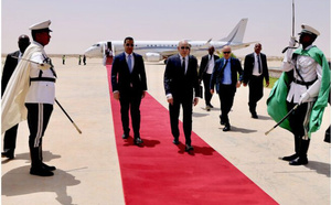 Le Président de la République regagne Nouakchott après sa visite d’État en France