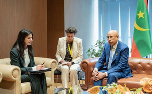 Le Président de la République rencontre la vice-ministre allemande des Affaires étrangères