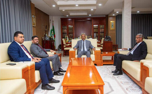 Le président de l’Union nationale du patronat mauritanien reçoit l’ambassadeur de Libye