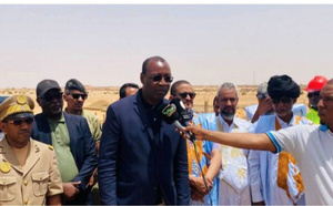 Le ministre de l’élevage pose la première pierre d’un marché à bétail moderne à Aleg