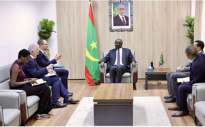 Le ministre des Affaires étrangères reçoit l’envoyé spécial du Royaume-Uni pour le Sahel